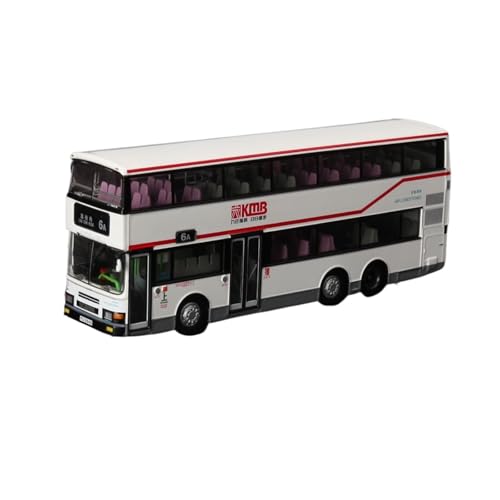 Mini Auto Spielzeug 1/76 Für Bus Lai Chi Kok 6A Linie Doppel-Decker Legierung Bus Modell Weiß Handwerk Display Statische Fahrzeug Wohnkultur Mini Auto Spielzeug 1/76 Für Bus Lai Chi Kok 6A Linie Doppel-Decker Legierung Bus Modell Weiß Handwerk Display Statische Fahrzeug Wohnkultur von CYQOCD