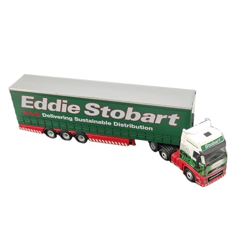 Mini Auto Spielzeug 1/76 Für Eddie Stobart Container-LKW Grüner LKW Legierungsmodell Klassisches Realistisches Fahrzeugmodell Wohnkultur Mini Auto Spielzeug 1/76 Für Eddie Stobart Container-LKW Grüner LKW Legierungsmodell Klassisches Realistisches Fahrzeugmodell Wohnkultur von CYQOCD