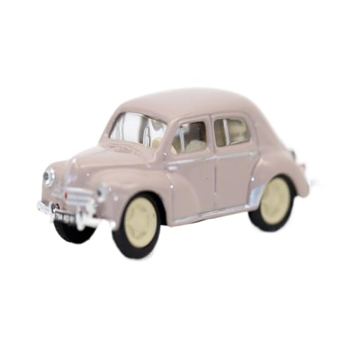 Mini Auto Spielzeug 1/87 Für Renault 4CV Oldtimer-Modell Legierung Auto Retro Ornamente Home Display Fahrzeug Wohnkultur von CYQOCD
