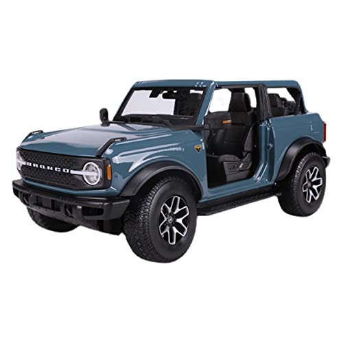 Mini Auto Spielzeug 1 18 Für Ford Bronco Rahmenlose Tür Neues SUV Geländewagen Simulation Legierung Automodell Wohnkultur von CYQOCD
