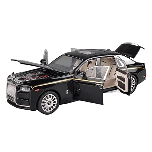 Mini Auto Spielzeug 1 18 Für Rolls-Royce Phantom Alloy Diecast Modellauto Sound Und Licht Zurückziehen Spielzeug Modegeschenk Wohnkultur(C) von CYQOCD