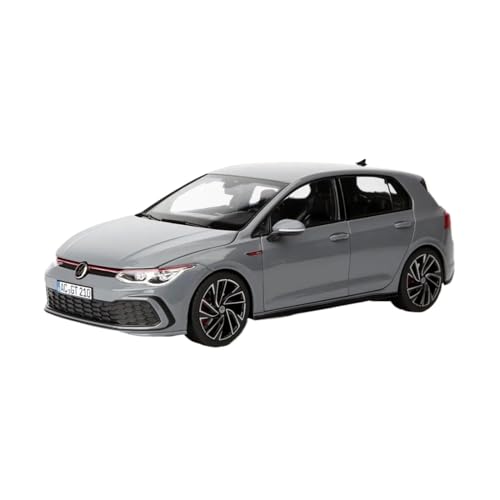 Mini Auto Spielzeug 1 18 Für Volkswagen Golf GTI 2021 Simulation Druckguss-Replik-Bausatz, Architektonisches Ornament Wohnkultur von CYQOCD