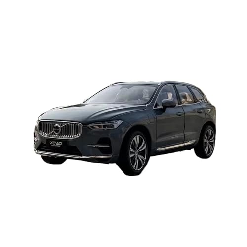 Mini Auto Spielzeug 1 18 Für Volvo XC60 SUV 2023 Legierung Druckguss Metall Automodell Simulation Automodell Sammlung Ornamente Wohnkultur(A) von CYQOCD