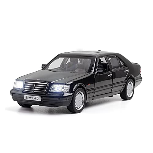 Mini Auto Spielzeug 1 32 Für S-W140 Legierung Diecast Automodell Spielzeug Metallkörper Mit Zurückziehfunktion Wohnkultur(A) von CYQOCD