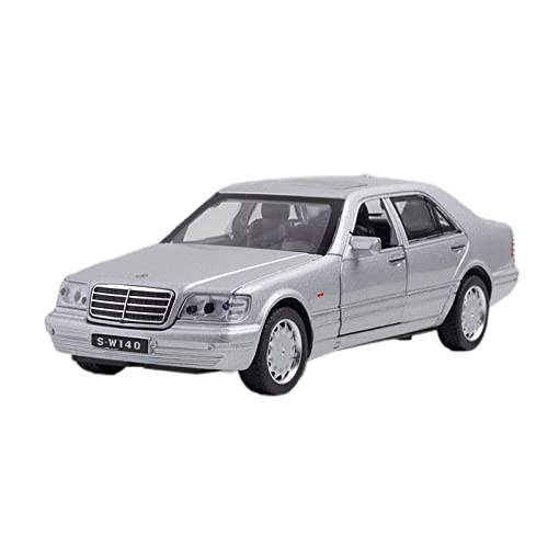 Mini Auto Spielzeug 1 32 Für S-W140 Legierung Diecast Automodell Spielzeug Metallkörper Mit Zurückziehfunktion Wohnkultur(B) von CYQOCD