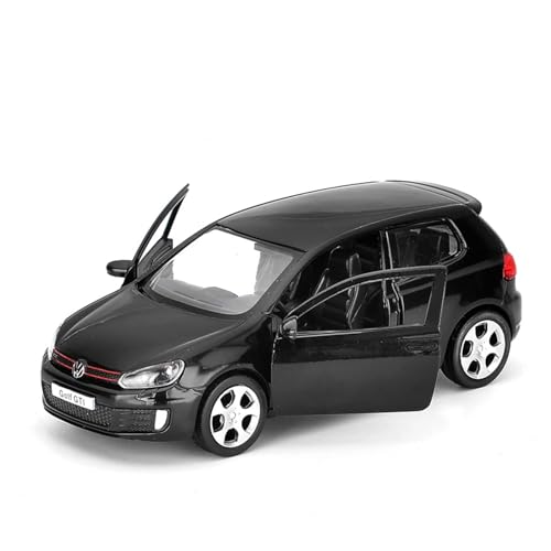 Mini Auto Spielzeug 1 36 Für Golf 6 GTI Diecast Alloy Automodell Spielzeugfahrzeug Metallsimulation 2 Türen Geöffnet Wohnkultur(A) von CYQOCD
