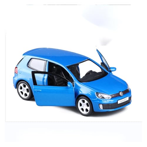 Mini Auto Spielzeug 1 36 Für Golf 6 GTI Diecast Alloy Automodell Spielzeugfahrzeug Metallsimulation 2 Türen Geöffnet Wohnkultur(C) von CYQOCD