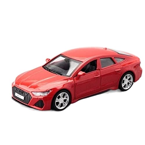 Mini Auto Spielzeug 1 43 Für Audi RS7 Legierung Simulation Zurückziehen Spielzeug Automodell Sammlerstücke Souvenir Display Ornament Wohnkultur(Rosa) von CYQOCD
