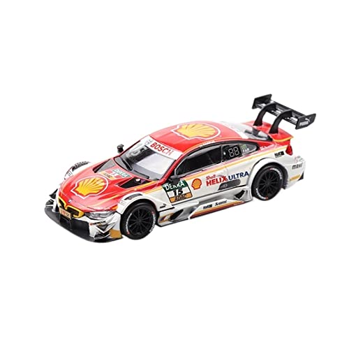 Mini Auto Spielzeug 1 43 Für BMW M4 GTR Racing Legierung Simulation Auto Modell Erwachsene Sammlerstücke Souvenir Display Ornament Wohnkultur(B) von CYQOCD