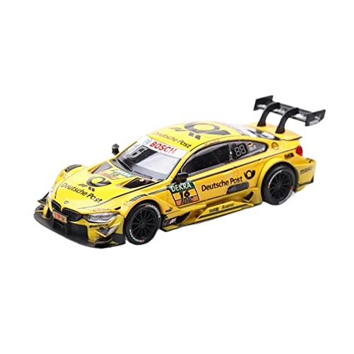 Mini Auto Spielzeug 1 43 Für BMW M4 GTR Racing Legierung Simulation Auto Modell Erwachsene Sammlerstücke Souvenir Display Ornament Wohnkultur(C) von CYQOCD