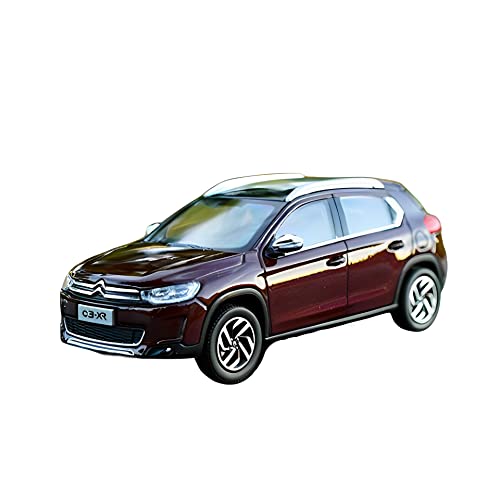 Mini Auto Spielzeug 1 43 Für Citroen C3 XR Legierung Simulation Auto Modell Erwachsene Sammlerstücke Souvenir Display Ornament Wohnkultur(Brown) von CYQOCD