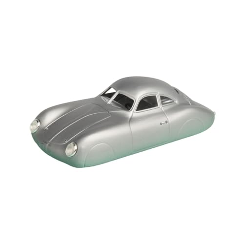 Mini Auto Spielzeug 1 43 ​​für Porsche Konzept Der Ersten Generation Typ64 1939 Klassisches Sportwagenmodell Graues Spielzeugfahrzeug Wohnkultur von CYQOCD