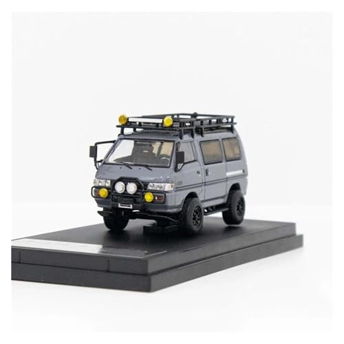 Mini Auto Spielzeug 1 64 Für Delica Star Station Wagon 4x4 Off-Road Custom Model Car Fertiges Automodell Statisches Spielzeug Wohnkultur(B) von CYQOCD