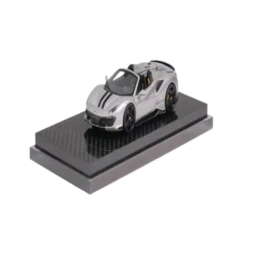 Mini Auto Spielzeug 1 64 Für Novitec 488 Limited800 Druckguss-Modellauto Fertiges Automodell, Ornamente Statisches Spielzeug Wohnkultur(B) von CYQOCD
