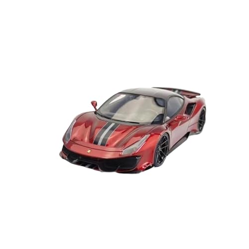 Mini Auto Spielzeug 1 64 Für Novitec 488 Pista Limited999 Druckguss-Modellauto Fertiges Automodell, Ornamente Sammlung Geschenk Wohnkultur(A) von CYQOCD