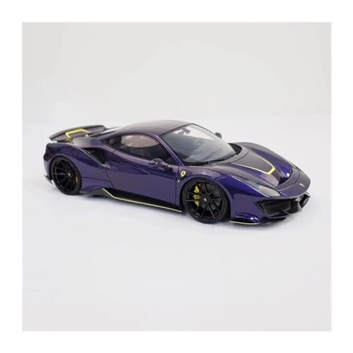 Mini Auto Spielzeug 1 64 Für Novitec 488 Pista Limited999 Druckguss-Modellauto Fertiges Automodell, Ornamente Sammlung Geschenk Wohnkultur(C) von CYQOCD