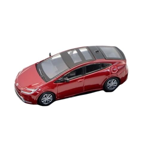 Mini Auto Spielzeug 1 64 Für Toyota Prius 2023 Legierung Automodell Spielzeug Sportwagen Simulation Mini Fahrzeug Ornamente Wohnkultur(Red) von CYQOCD