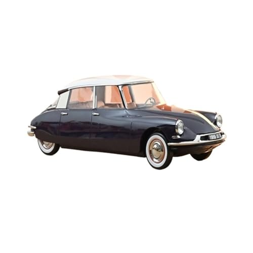 Mini Auto Spielzeug 1:12 Für Citroen DS19 1957 Legierung Auto Modell Sammlung Hause Auto Büro Dekoration Display Wohnkultur(Blue) von CYQOCD