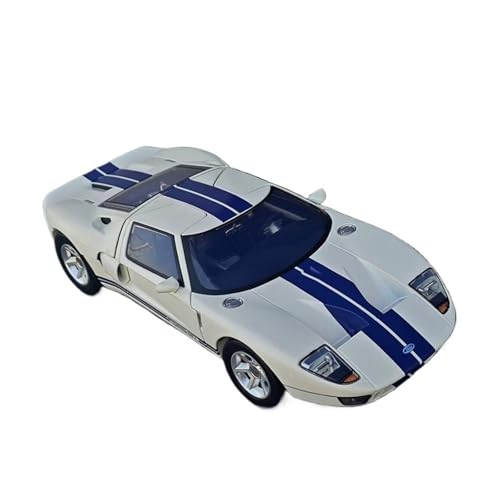 Mini Auto Spielzeug 1:12 Für Ford GT Multicolor Legierung Auto Modell Spielzeug Geburtstag Valentinstag Schlafzimmer Dekoration Wohnkultur(White) von CYQOCD