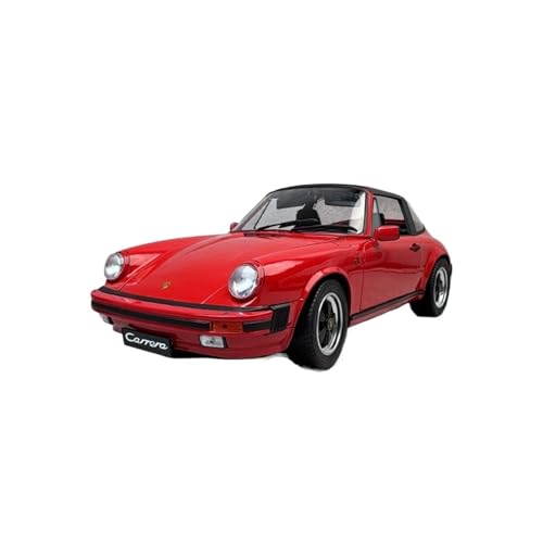 Mini Auto Spielzeug 1:12 Für Porsche 930 Turbo Multicolor Alloy Cabrio/Dachmodell Exklusive Sammlerserie Wohnkultur(Red A) von CYQOCD