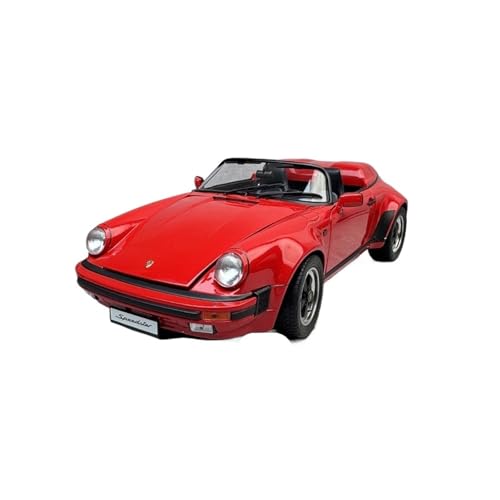 Mini Auto Spielzeug 1:12 Für Porsche 930 Turbo Multicolor Alloy Cabrio/Dachmodell Exklusive Sammlerserie Wohnkultur(Red B) von CYQOCD