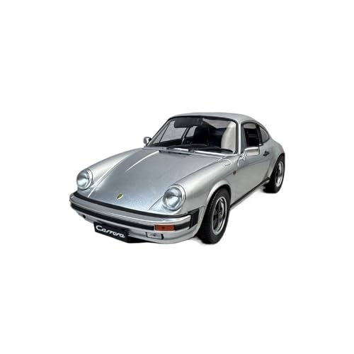 Mini Auto Spielzeug 1:12 Für Porsche 930 Turbo Multicolor Alloy Cabrio/Dachmodell Exklusive Sammlerserie Wohnkultur(Silver) von CYQOCD