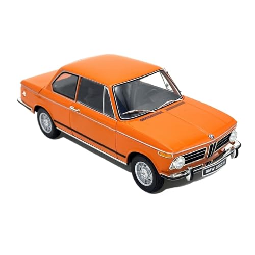 Mini Auto Spielzeug 1:18 Für 2002 TII Legierung Volltür Druckguss Automodell Handwerk Für Jubiläumsausstellung (Orange) Wohnkultur von CYQOCD