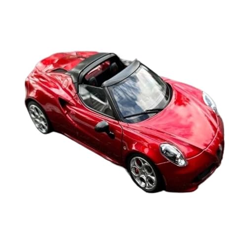 Mini Auto Spielzeug 1:18 Für Alfa Romeo 4c Sportwagenmodell Alloy Collection Geschenkdisplay Für Freunde Und Familie Wohnkultur von CYQOCD
