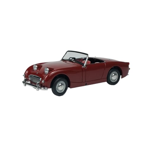 Mini Auto Spielzeug 1:18 Für Austin Healey Sprite Dreifarbige Legierung Sammlung Automodell Ornamente Schmücken Wohnkultur(Red) von CYQOCD