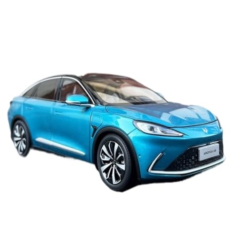 Mini Auto Spielzeug 1:18 Für BAIC Alpha T Legierung Auto Simulation Statische Modell Sammlung Ornamente Home Display Wohnkultur(Blue) von CYQOCD