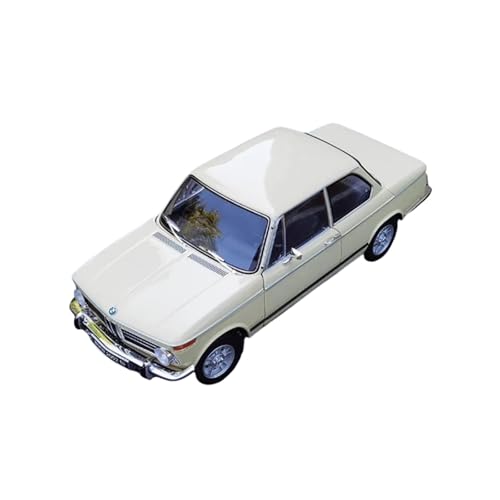 Mini Auto Spielzeug 1:18 Für BMW 2002 Tii Legierung Auto Modell Sammlerstücke Statische Indoor Und Outdoor Spielzeug Hobby Spielzeug Wohnkultur(Beige) von CYQOCD
