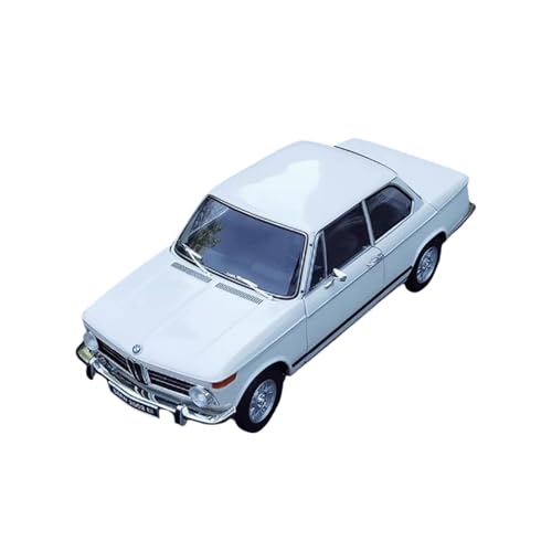 Mini Auto Spielzeug 1:18 Für BMW 2002 Tii Legierung Auto Modell Sammlerstücke Statische Indoor Und Outdoor Spielzeug Hobby Spielzeug Wohnkultur(White) von CYQOCD