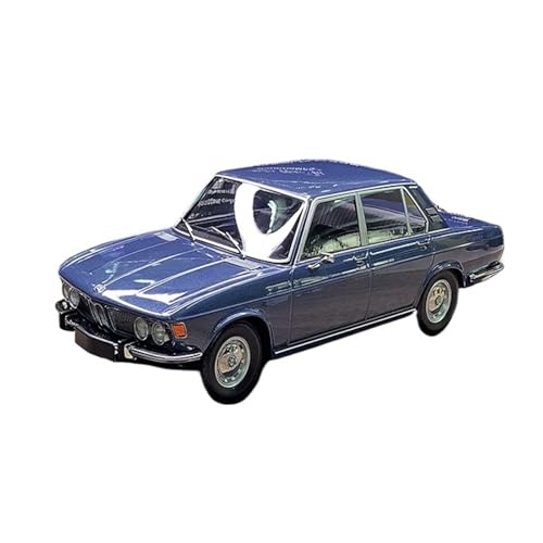 Mini Auto Spielzeug 1:18 Für BMW 2500 1968 Komplett Geschlossenes Blaues Automodell Aus Legierung Große Limousine Schaufensterdekoration Wohnkultur von CYQOCD
