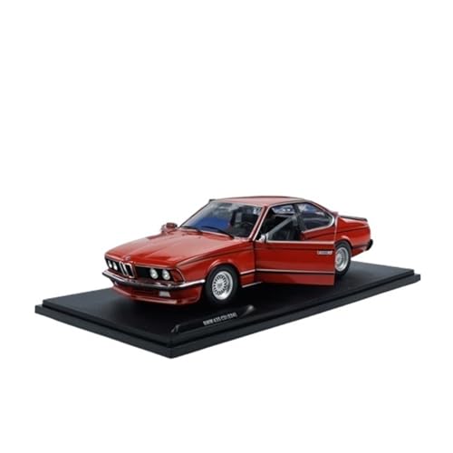 Mini Auto Spielzeug 1:18 Für BMW 635 CSI (E24) Rot Legierung Öffnende Tür Auto Modell Klassische Stil Limousine Geburtstag Display Wohnkultur von CYQOCD