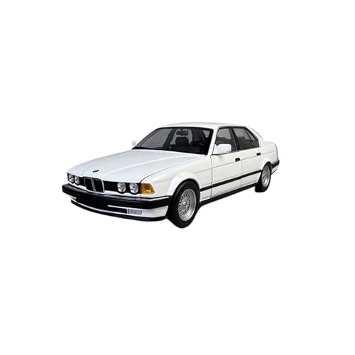 Mini Auto Spielzeug 1:18 Für BMW 730I (E32) 1986 Legierung Klassische Limousine Auto Modell BMW 7 Serie Sammeln Decor Weiß Wohnkultur von CYQOCD
