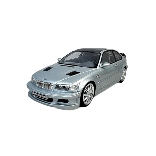 Mini Auto Spielzeug 1:18 Für BMW E46 M3 GTR Silber Harz Auto Modell Auto Modell Fenster Seltene Sammlerstücke Ausstellung Wohnkultur Mini Auto Spielzeug 1:18 Für BMW E46 M3 GTR Silber Harz Auto Modell Auto Modell Fenster Seltene Sammlerstücke Ausstellung Wohnkultur von CYQOCD