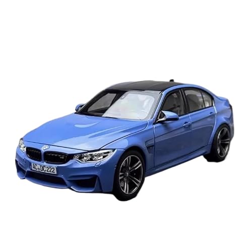 Mini Auto Spielzeug 1:18 Für BMW F80 M3 Legierung Automodell Sammlerstücke Souvenirs Statische Souvenir Ornament Wohnkultur(Blue) von CYQOCD