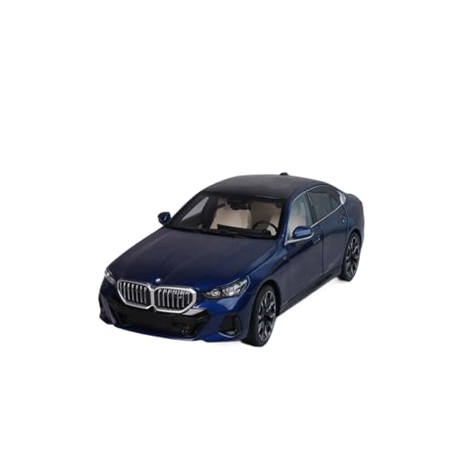 Mini Auto Spielzeug 1:18 Für BMW I5 2023 Statische Legierung Voll Geöffnetes Mehrfarbiges Automodell Nostalgische Spielzeugsammlung Wohnkultur(Blue) von CYQOCD