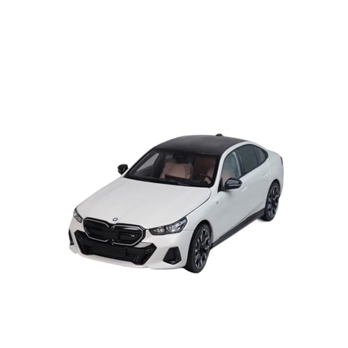 Mini Auto Spielzeug 1:18 Für BMW I5 2023 Statische Legierung Voll Geöffnetes Mehrfarbiges Automodell Nostalgische Spielzeugsammlung Wohnkultur(White) von CYQOCD