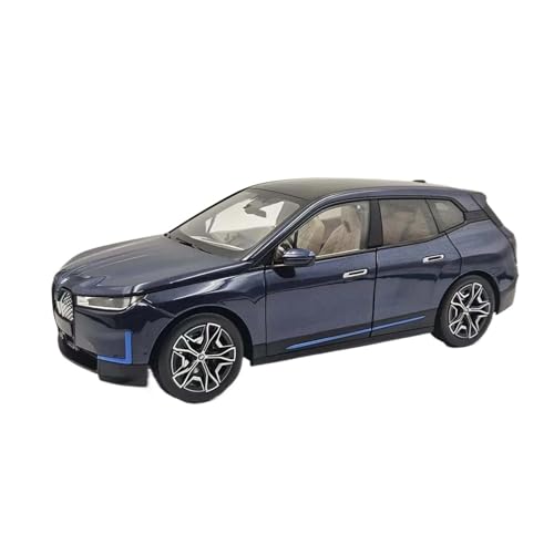 Mini Auto Spielzeug 1:18 Für BMW IX 2022 Coupe SUV Legierung Auto Modell Statische High-end-Ornamente Display Sammlung Wohnkultur von CYQOCD