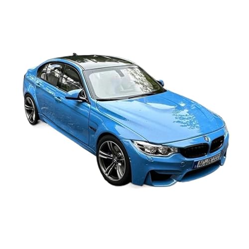 Mini Auto Spielzeug 1:18 Für BMW M3 Fünfte Generation F80 Legierung Automodell Limousine Einen Persönliche Sammlung Von Metallspielzeug Wohnkultur(Blue) von CYQOCD