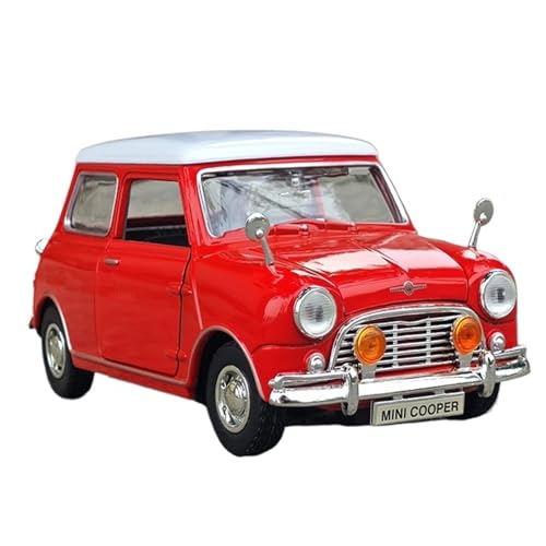 Mini Auto Spielzeug 1:18 Für BMW Mini Cooper 1961 Metallautoszene Realistische Spielornamente Spiel- Und Ausstellungsmodell Wohnkultur von CYQOCD