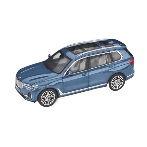 Mini Auto Spielzeug 1:18 Für BMW X7 Legierungsmaßstab Fahrzeugmodell Mit Allen Vier Türen Offen Blau Metall Auto Statisches Spielzeug Wohnkultur von CYQOCD