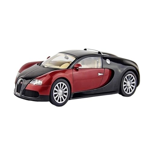 Mini Auto Spielzeug 1:18 Für Bugatti Veyron EB 16.4 Schwarz Und Rot Legierung Ornamente Automodell Realistische Innenmodell Wohnkultur Mini Auto Spielzeug 1:18 Für Bugatti Veyron EB 16.4 Schwarz Und Rot Legierung Ornamente Automodell Realistische Innenmodell Wohnkultur von CYQOCD