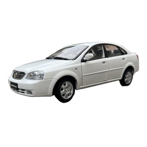 Mini Auto Spielzeug 1:18 Für Buick Excelle Legierung Limousine Modell Statische Ornamente Fahrzeug Sammlung Party Überraschung Wohnkultur(White) von CYQOCD