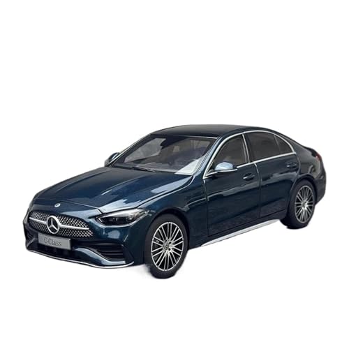 Mini Auto Spielzeug 1:18 Für C-KLASSE C260 2025 Simulationsfahrzeug Legierung Sammlerauto Modell Maßstab Modellanzeige Wohnkultur(Green) von CYQOCD