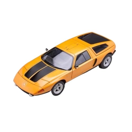 Mini Auto Spielzeug 1:18 Für C111 1969 Konzeptauto Sportwagen Orange Legierung Modell Statische Sportwagen Retro Wohnkultur Wohnkultur von CYQOCD