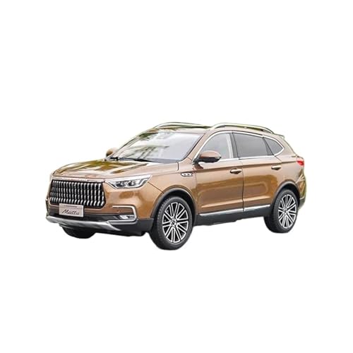 Mini Auto Spielzeug 1:18 Für Cheetah Mattu SUV Legierung Auto Modell Simulation Diecast Spielzeug Sammlung Statische Ornamente Wohnkultur(Brown) von CYQOCD