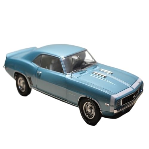 Mini Auto Spielzeug 1:18 Für Chevrolet Camaro RS350 1969 Retro-Stil Fahrzeug Klassische Sammler Schlafzimmer Display Wohnkultur von CYQOCD