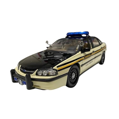 Mini Auto Spielzeug 1:18 Für Chevy Impala Polizei Auto Legierung Auto Modell Metall Hobby Metall Spielzeug Ornamente Display Wohnkultur von CYQOCD
